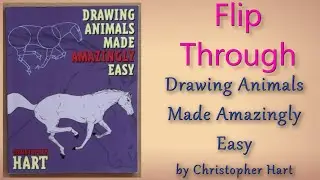 Drawing animals Made Amazingly Easy - Flip Through drawing book by Christopher Hart