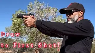 Practicing Draw to First Shot