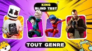 100 EXTRAITS - FILM ; MUSIQUE ; JEU ; ANIME ; DESSIN ANIMÉ | Blind Test