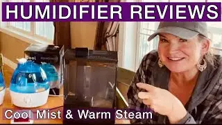 Amazon Humidifier Reviews ~ Cool Mist VS Warm Steam Humidifiers ~ AQUAOASIS vs REEMKIZZ vs VICKS