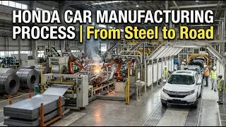Honda Car Manufacturing Process | From Steel to Road