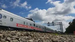 Chasing the Final Ringling Bros Circus Train From Selma to Dunn, NC