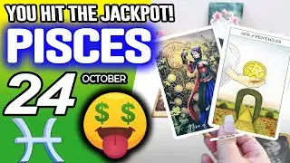 Pisces ♓️🤑YOU HIT THE JACKPOT!💲💲 horoscope for today OCTOBER 24 2025 ♓️ #pisces tarot OCTOBER