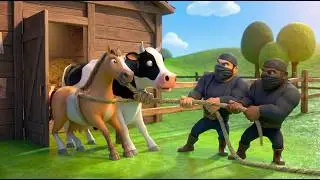 Вор украл всех животных с фермы Старого Макдональда 😱🐄🐎 | История спасения полицией