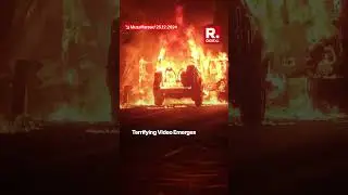 Thar Catches Fire on Darbhanga-Muzaffarpur Highway, Terrifying Video Emerges