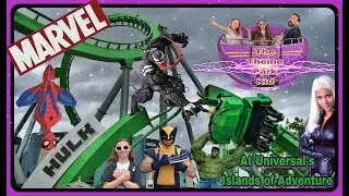 NEW! Venom merchandise @ Universal&rsquo;s Islands of Adventure & Marvel Super Hero Island walk thru! 2018