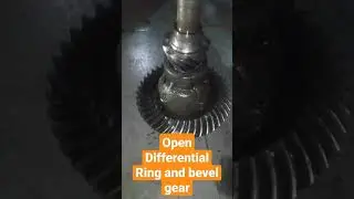 Open Damaged Differential Ring Gear and Bevel gear😍😍⬆️