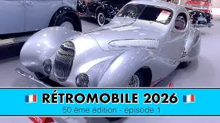 🇫🇷 Rétromobile 2026 🇫🇷épisode 1