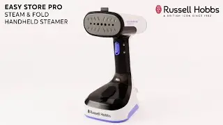 Easy Store Pro Steam & Fold Handheld Clothes Steamer - 26740-56 | Russell Hobbs