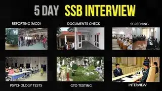 5 Day SSB Interview Procedure With Detailed Explanation (Complete SSB interview process)