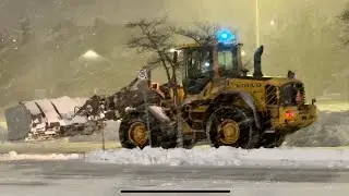 Snow Removal Volvo Loader