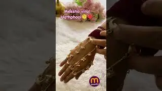 Viral Meesho Hathphool | Must have jewellery! 😱 #Shorts
