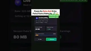 Data selling app mil geya🤑🤓...#new #data #datasellingapp#sellingapp #nocopyrightmusic #earrings