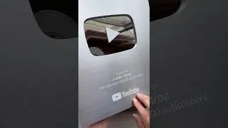 Open My 100K Subscriber Play Button with Me #100k #silverplaybutton #thankyou