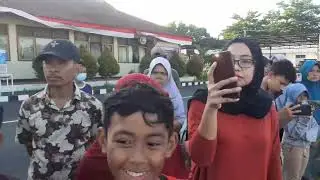 Pesona ibu POLWAN di Penampilan SDN 1 SAPIT kec. SUWELA dengan penari CILIKnya.
