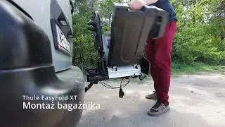 Montaż bagażnika rowerowego Thule EasyFold XT, TrendUp!