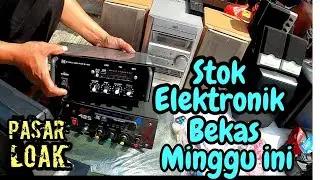 Update elektronik bekas di pasar loak jatinegra minggu 19 februari 2023  FT @infoinspiratif7006