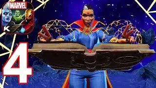 MARVEL Realm of Champions - Gameplay Walkthrough Part 4 Sorcerer Supreme (Android, iOS)