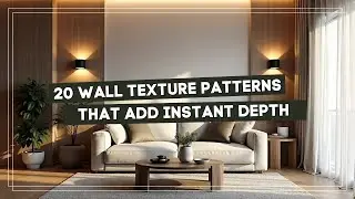 20 Wall Texture Patterns That Add Instant Depth to Your Home Interiors | BricksBeam