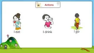 Ch 20 | Genius Einstein Books | English Literacy Skill Junior KG | Actions | For children