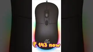 143₹ Ant Esports GM40 Wired Optical Gaming Mouse with RGB