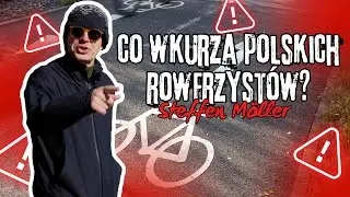 Rowerzyści -  Polska kontra Niemcy - Steffen M&ouml;ller