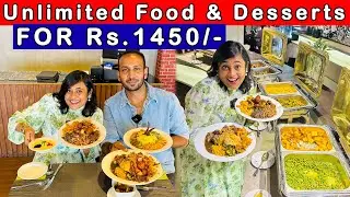 இந்த விலை-ல Multi Cuisine Buffet எங்கையுமே கிடைக்காது🤩 | Best Buffet Experience | Crazy Pair
