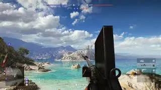 Battlefield V shooting a plane with the Boys AT rifle