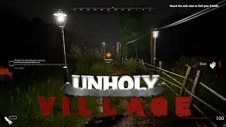 Unholy Village Horror Game FIRST LOOK Gameplay 4K