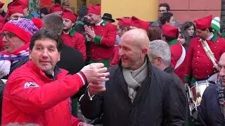Pifferi con gli aranceri Picche - Carnevale Ivrea 2016