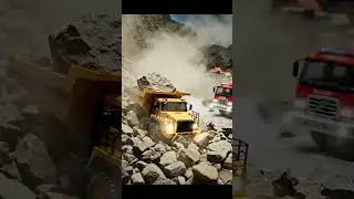 Epic Toy Truck Landslide Rescue! 🚧 Miniature Disaster Strikes!
