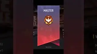 master to grandmaster 100 star rank push #gaming #freefire #shorts