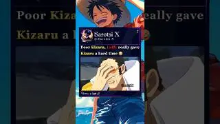 Kizaru is struggling right now #kizaru #luffy #nika #onepiece