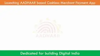 Onboarding Merchants to Aadhaar Enabled Payment Systems (AEPS)