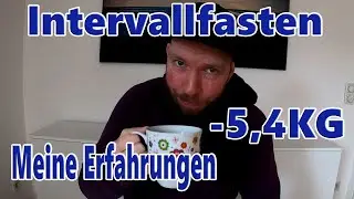 Intervallfasten 16/8  -5,4KG in 3 Wochen - Meine Erfahrungen im ersten Monat