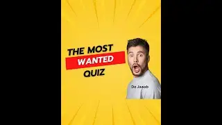 The Most Wanted Quiz