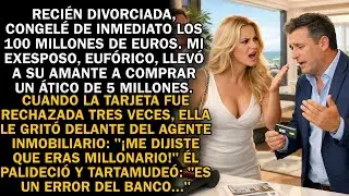 Congelé su fortuna tras el divorcio; la tarjeta falló y su mentira explotó frente a todos.