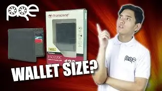 Transcend ESD220C Portable SSD - Unboxing and Review [Filipino Language]