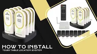 How to Install TD185 Table Locator System Step By Step Tutorial