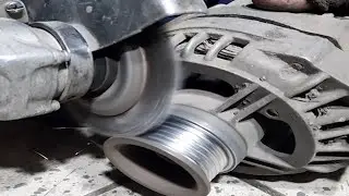 Generator Pulley Deep Clean & Final Fix | Smooth Power Restoration