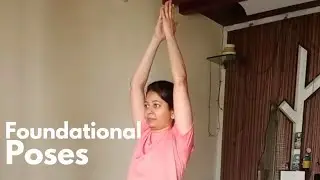 Day 21 Live Learn 7 Easy Foundational Yoga Poses for Overall Health#yogaforbeginners #yogaforall
