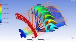 CFD Turbine Blade Cooling