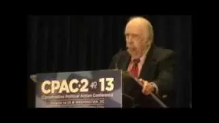 M. Stanton Evans Discusses 'First Principles' at CPAC 2013