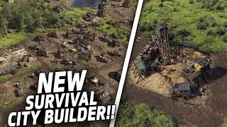 NEW Survival City Builder!! - Endzone 2 - Base Builder Colony Sim