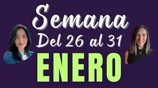 💫 Semana Astrológica del 26 al 31🔮