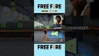 Free Fire Myth 🧠😎 Garena FF 🔥 #shorts #myths #viral #freefireshorts #freefiremax