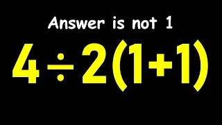Try Solving This Tricky Math Expression!