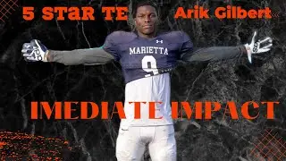 #1 TE Transfer Commit Nebraska Football Arik Gilbert