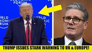 Trump Issues STARK WARNING To UK & Europe In Davos Speech!
