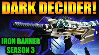 Destiny 2 | Dark Decider Auto Rifle PvP Gameplay Review | Iron Banner Season 3
